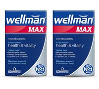 Wellman Max Multivitamin Tablets 84 Counts | 168 Counts Men Mix Formula Maximum