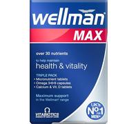 Vitabiotics Wellman Max Capsules & Tablets | 28+28s