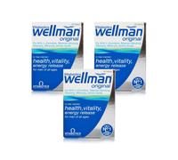 Wellman Original Tablets 30 Tablets x 3 Daily Multivitamins for Men