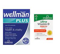 Wellman Plus Support Pack with Vitamin D 2000IU