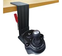 WELLMETE Tischhalterung für Racing Sim Shifter Kompatibel mit Logitech G Driving Force Shifter und Thrustmaster TH8S & TH8A Shifter-Enduring Metal Schreibtischhalterung für Racing Driving Game Shifter
