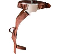 WELLMILLER Han Solo Cosplay Belt Holster Pu Leather Costume Accessories Props Update Version