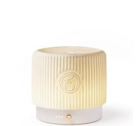 ESPA Wellness Aromatherapy Electric Diffuser | Micro-fine Mist Essential Oil Diffuser with Sleep Timer & Dimmable Light | Ceramic & Wood Design | Spa-Like Home Fragrance | Up to 24 hour Run Time
