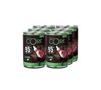 Wellness Core Can 95% Lamb And Pumpkin Dog Food - 6 x 400g