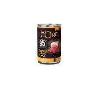 Wellness CORE 95% Chicken & Duck Wet Dog Food - 6 x 400g - Grain-Free