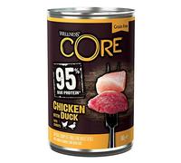 Wellness Core Can 95% Chicken And Duck With Carrots Dog Food - 6 x 400g