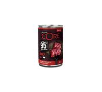 Wellness CORE 95 Percent Wet Dog Food Beef & Broccoli Grain-Free – 6 x 400 g
