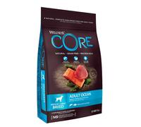 Wellness CORE Adult Ocean, 10kg, Salmon & Tuna, Dry Dog Food for Medium to Large Breeds, Grain-Free, High Fish Content, Protein-Rich, Supports Healthy