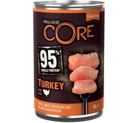 Wellness Core 95% Turkey with Kale Wet Adult Grain Free Dog Food 6 x 400g
