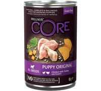 Wellness Core Puppy Original All Breeds Chicken & Turkey Wet Dog Food - 6 x 400g