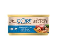 Wellness Core Cat Signature Selects Tuna and Shrimp in Broth - 79g Can
