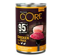 WELLNESS CORE Dog 95% Duo Protein Chicken with Duck with Carrots 400g