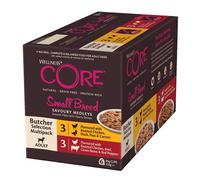 Wellness CORE Dog Wet Small Breed Adult Savoury Medleys Butcher Multipack 6x85g