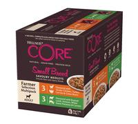 Wellness CORE Dog Wet Small Breed Adult Savoury Medleys Farmer Multipack 6 x 85g
