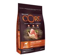 Wellness CORE Original 10 kg, Chicken & Turkey - Dry Dog Food for Medium Breeds, Grain-Free, Natural, Hypoallergenic, Protein-Rich, High Meat Conten