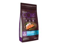 Wellness CORE Puppy Ocean, 1.5kg, Salmon & White Fish, Puppy Food Dry for Small & Medium Breed Puppies, All-Natural, Grain-Free, Supports Brain & Eye with DHA and Skin & Coat with Omega 3 & 6