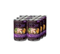 Wellness CORE Puppy, Dog Food Wet Grain Free, Chicken and Turkey, 6 x 400 g