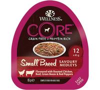 Wellness Core Savoury Medley Chicken And Beef Small Breed Dog Food - 12 x 85g