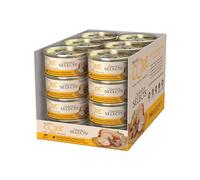 Wellness CORE Signature Selects 24 x 79g, Chicken & Chicken Liver -Wet Food | Tasty Shreds in Sauce, Grain-Free, Natural, Hypoallergenic, High-Protein, High Meat ContentWet Cat Food
