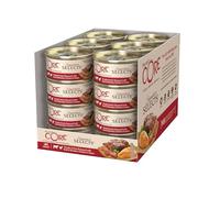 Wellness CORE Signature Selects 24 x 79g, Chunky Beef & Chicken - Wet Cat Food, Tender Chunks in Sauce, Grain-Free, Natural, Hypoallergenic, Protein-Rich, High Meat Content