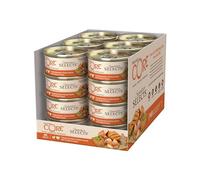 Wellness CORE Signature Selects 24 x 79g, Chunky Chicken & Turkey - Wet Cat Food, Tender Chunks in Sauce, Grain-Free, Natural, Hypoallergenic, Protein-Rich, High Meat Content