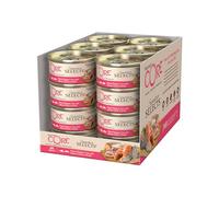 Wellness CORE Signature Selects 24 x79g, Skipjack Tuna&Salmon -Wet Cat Food | Delicious Flakes in Broth, Grain-Free, Natural, Hypoallergenic, High-Protein, High Fish Content