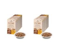 Wellness CORE Signature Selects, Wet Cat Food, Grain Free, High Meat, Shredded Mix, 8 x 79g (Pack of 2)