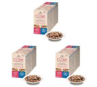 Wellness CORE Signature Selects, Wet Cat Food in Sauce, Grain Free, High Meat Content, Flaked Selection Mix, 8 x 79 g (Pack of 3)