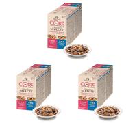Wellness CORE Signature Selects, Wet Cat Food in Sauce, Grain Free, High Meat Content, Flaked Selection Mix, 8 x 79 g (Pack of 3)