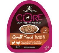 Wellness Core Small Breed Savoury Medley Tender Chicken Wet Dog Food - 12 x 85g