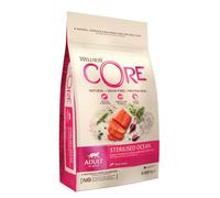Wellness CORE Sterilised Ocean, 4kg, Salmon, Dry Cat Food for Sterilised / Indoor Cats, Grain-Free, High Fish Content, Protein-Rich, Supports Healthy
