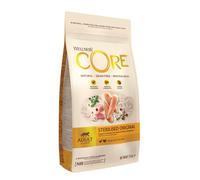 Wellness CORE Sterilised Original, 1.75kg, Chicken & Turkey, Dry Cat Food for Sterilised / Indoor Cats, Grain-Free, High Meat Content, Protein-Rich,