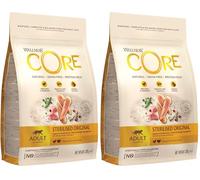 Wellness CORE Sterilised Original, 300g, Chicken & Turkey, Dry Cat Food for Sterilised/Indoor Cats, Grain-Free, High Meat Content, Protein-Rich, Supports Healthy Weight Management (Pack of 2)
