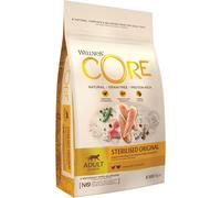 Wellness CORE Sterilised Original, 4kg, Chicken & Turkey, Dry Cat Food for Sterilised / Indoor Cats, Grain-Free, High M