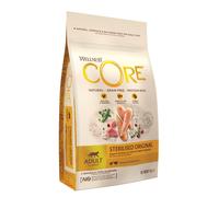 Wellness CORE Sterilised Original, 4kg, Chicken & Turkey, Dry Cat Food for Sterilised / Indoor Cats, Grain-Free, High Meat Content, Protein-Rich,