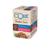 Wellness CORE Tender Cuts 6 x 85g, Tuna Selection Mix - Wet Cat Food,