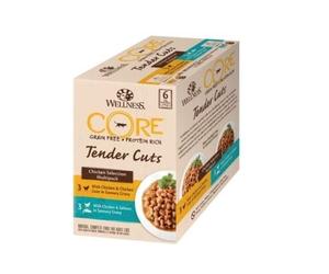 Wellness Core Tender Cuts Chicken Selection Cat Food - 6 x 85g