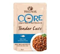 Wellness Core Tender Cuts Tuna In Savoury Gravy Cat Food - 24 x 85g