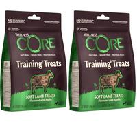 Wellness CORE Training Treats 170g, Lamb & Apple - Soft Dog Treats for All Dog Breeds, Grain-Free, Natural, Hypoallergenic, Protein-Rich, High Meat Content, Ideal Size for Training (Pack of 2)