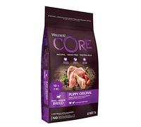 Wellness CORE Wellness Puppy Food Dry, Grain Free - Turkey and Chicken, 10+2 kg