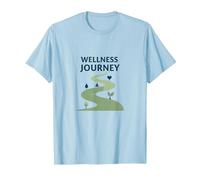 Wellness Journey: Mindful Path to Health and Balance T-Shirt, Men, Baby Blue, M