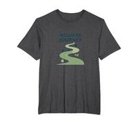 Wellness Journey: Mindful Path to Health and Balance T-Shirt, Men's Big and Tall, Dark Heather Grey, 2X Tall