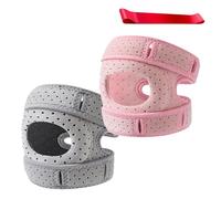 Wellness Knee Brace for Men & Women, Adjustable Compression Support Sleeve with Patella Gel pad for Arthritis Pain Relief, Meniscus Tear, acl, Running & Joint Protection(Mix-C,Large)