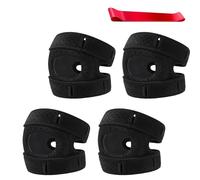 Wellness Knee Brace for Men & Women, Adjustable Compression Support Sleeve with Patella Gel pad for Arthritis Pain Relief, Meniscus Tear, acl, Running & Joint Protection(Pink-2pairs,Small)