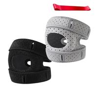 Wellness Knee Brace for Men & Women, Adjustable Compression Support Sleeve with Patella Gel pad for Arthritis Pain Relief, Meniscus Tear, acl, Running & Joint Protection(Mix-B,Small)
