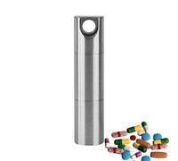 Wellness Organizer Box Light-Proof Multi-Layer Portable Stainless Steel