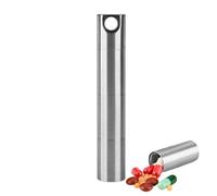 Wellness Organizer Box Portable Mini Stainless Steel Waterproof Light-Proof