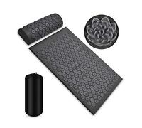 Wellness Therapy Acupressure Set, Include Acupuncture Mat And Pillow, Help Release Back/Neck Muscle Pain And Tension