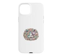 Wellness Yoga Meditation Symbols Mindfulness Art Case for iPhone 15 Plus