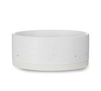 Welloyed Oslo 8-Inch Ceramic Dog Bowl - Water Bowl for Medium and Large Dogs - Modern Scandinavian Style Non-Slip Stoneware Bowl - Fits Under